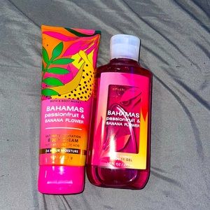 Brand New Bahamas B&BW Lotion and Shower Gel